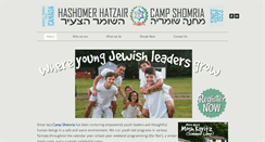 Desktop Screenshot of hashomerhatzair.ca